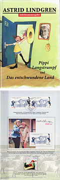 Astrid Lindgren - Jubiläumsausgabe der Deutschen Post