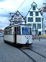 Alte Erfurter Straßenbahn